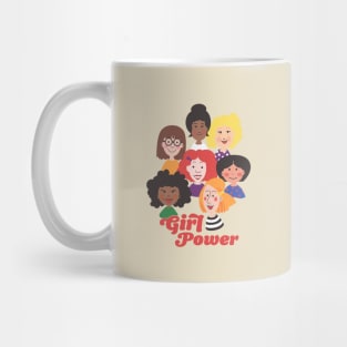 Girl Power and Love Mug